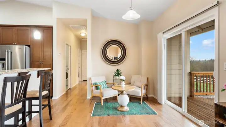 Coffee nook could also be second dining area, etc. VIEWS!