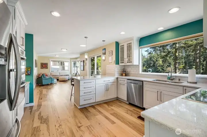 Lots of room and updated appliances.