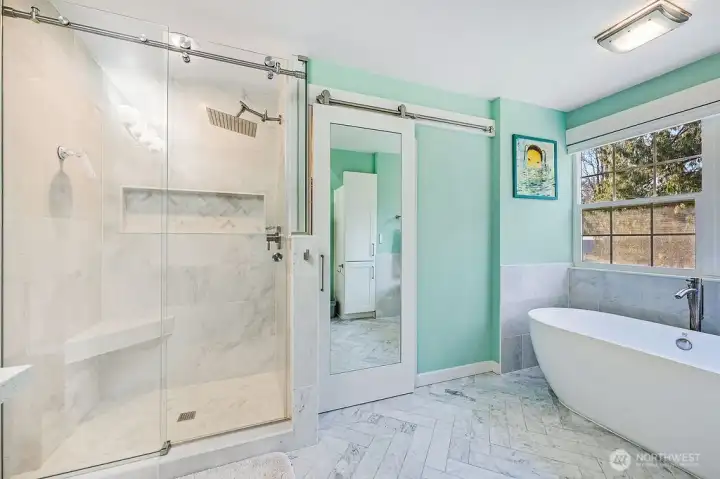 The heated floors are wonderful