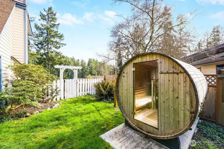 Your sauna awaits...