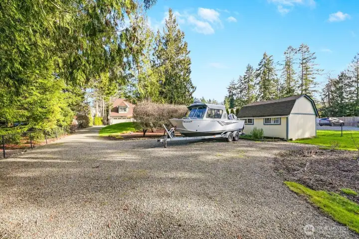 Looks of room for your boat, RV or both!