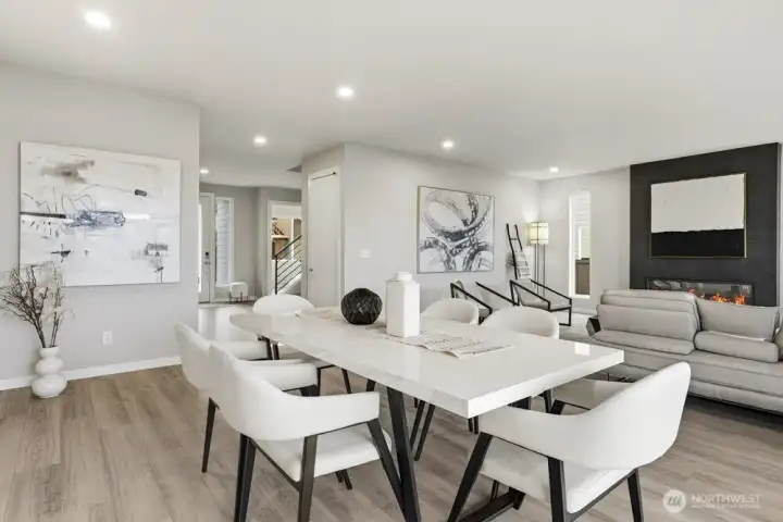 Photos of Model home. Not actual home.