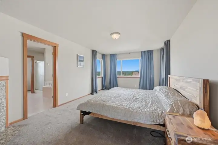 Main Bedroom is spacious and has different layout options.