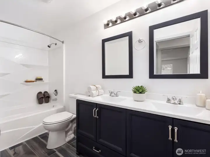 Virtual staging used