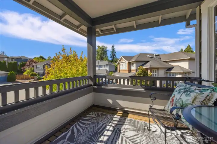 Covered Deck off Primary Suite