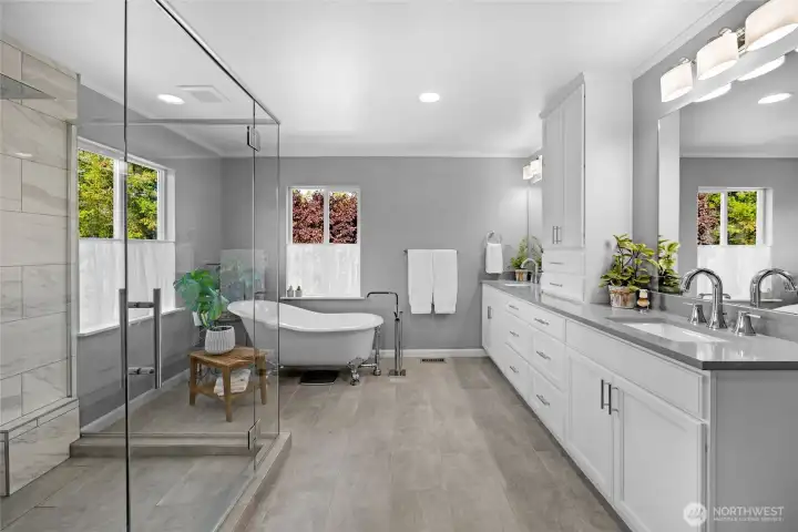 Primary Bath with Radiant Flooring