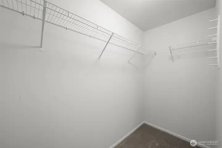 Primary Walk in Closet and 2nd Closet as well