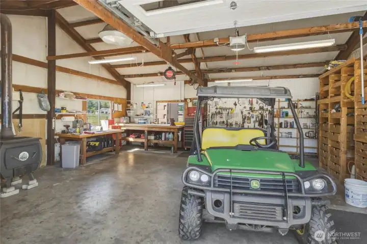 Insulated shop interior