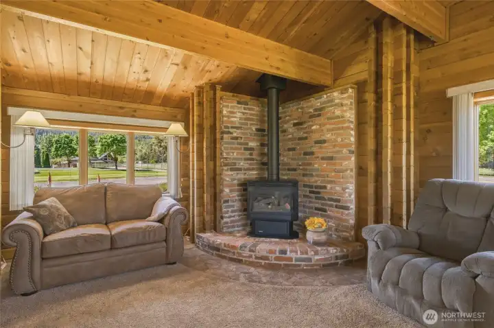 Gas fireplace