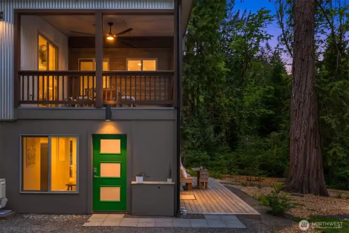 Private exterior entrance to the ADU creates flexibility for guests, multigenerational living, rental income, or a dedicated work-from-home setup. Private exterior entrance to the ADU creates flexibility for guests, multigenerational living, rental income, or a dedicated work-from-home setup.