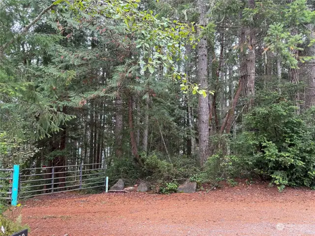 Gated access off Misery Point Rd.