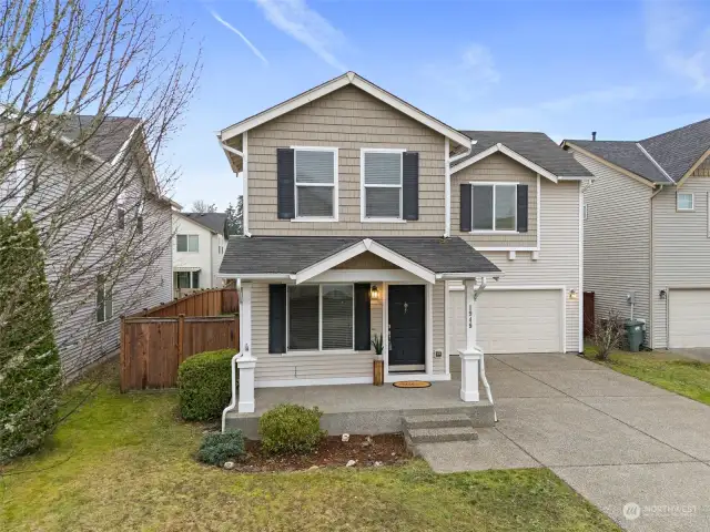 Large Covered Front Porch