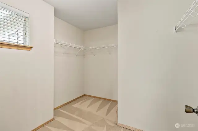 Primary Walk-in Closet