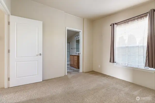 Primary Bedroom & Bathroom Entry