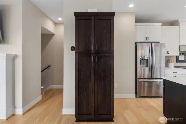 Added Pantry for Extra Storage!