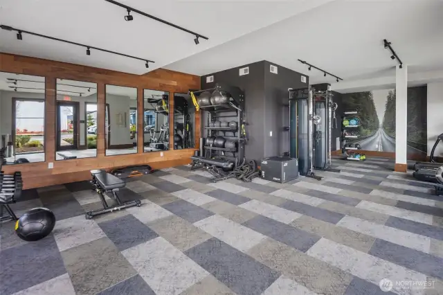 Clubhouse Workout Room