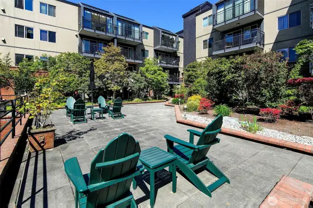 Your unit is middle left.  What a great garden.