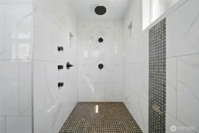 Primary shower