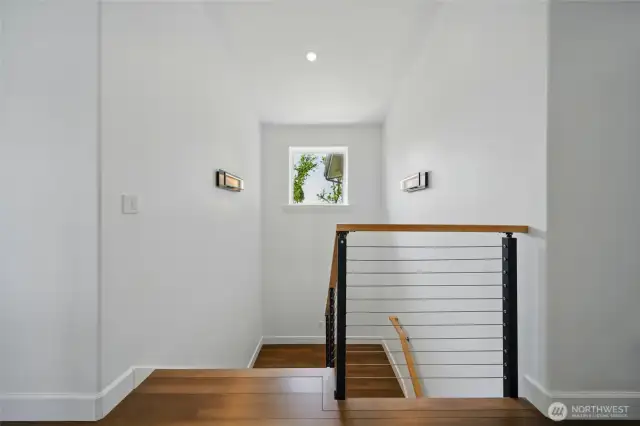 Stairway to lower level