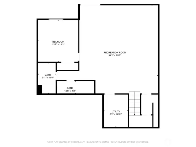 Lower level floorplan