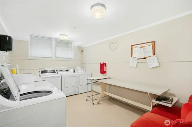 Additional laundry room.