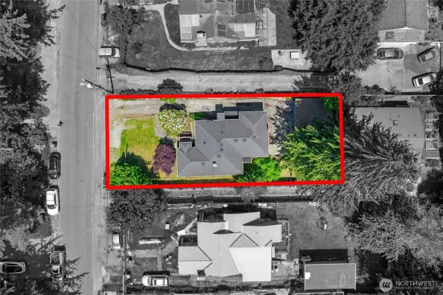 Aerial of the property