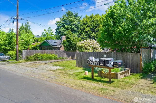 Front parking for the property.