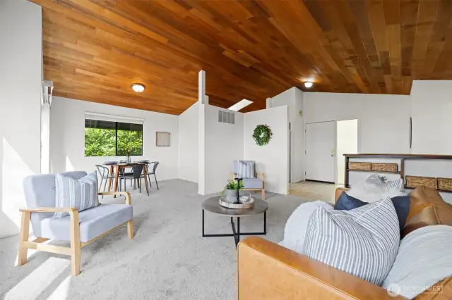 Brand new carpet and interior paint throughout the upper level