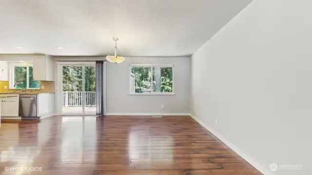 Living Room facing Dining Room
