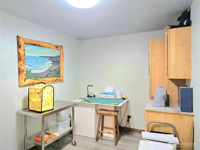 Hobby room. What would you do with this bonus space?