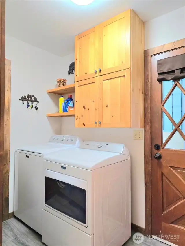 Utility Room to pantry and Side door to garage