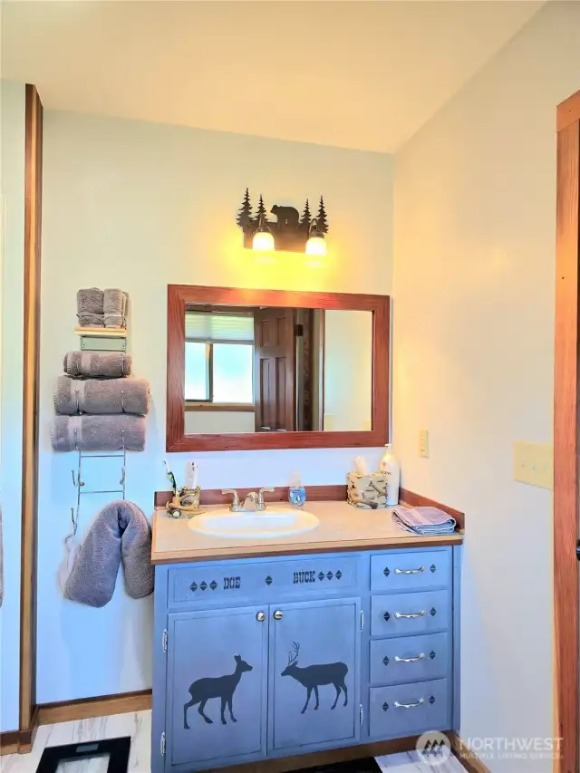 Doe and Buck found here. All the details in this home is such a nice touch for a county house.