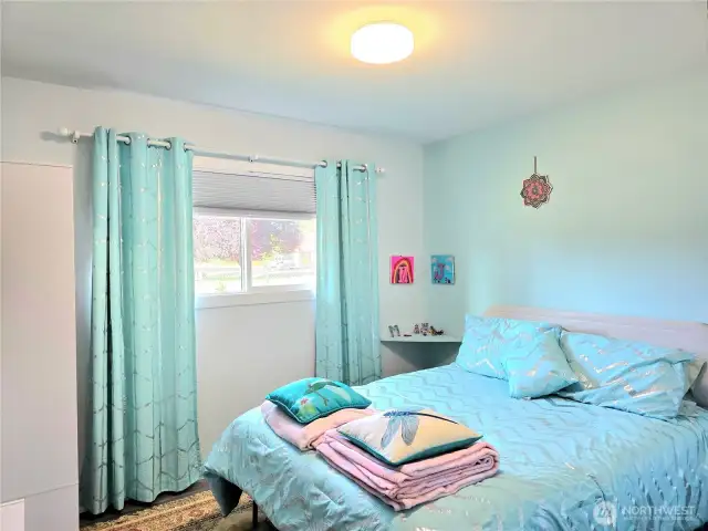 2nd bedroom. Both the 2nd & 3rd bedroom faces front of the home.