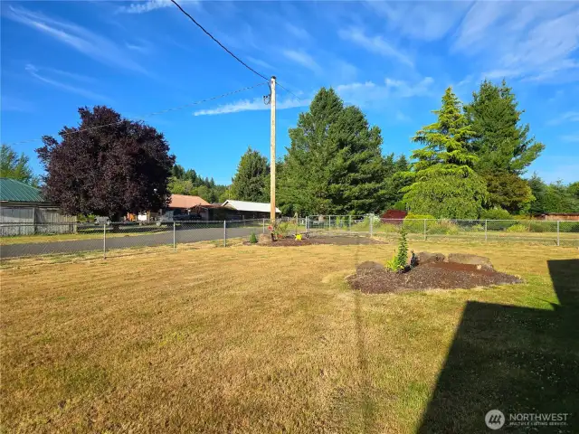 View from front yard. Talk about easy county living without all the work that comes with acreage ;)  :) Lebam, WA is a beautiful area.