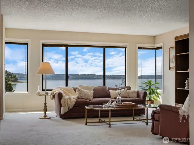 The view is the conversation piece. No art needed.