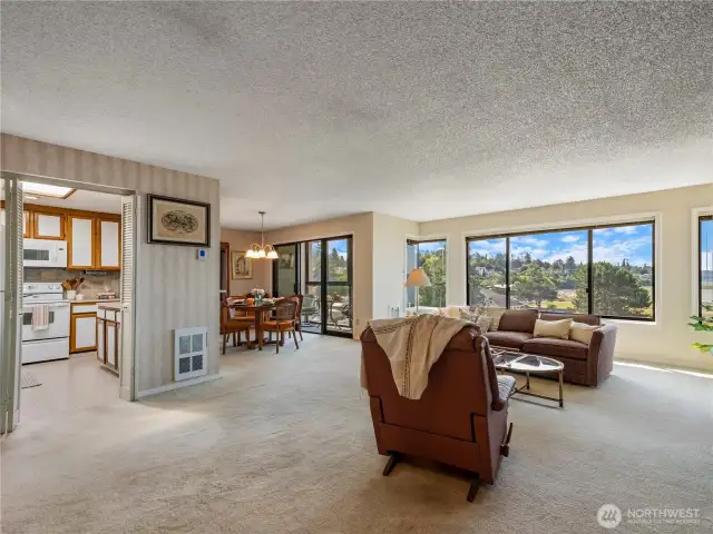 Lots of room to move around or furnish the way you like it.