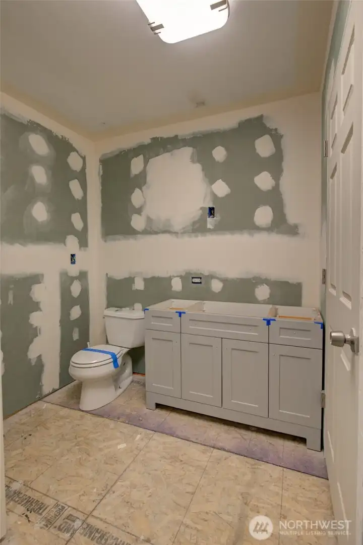 Unfinished bath, cont.
