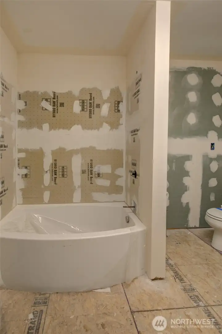 Unfinished bath, cont.