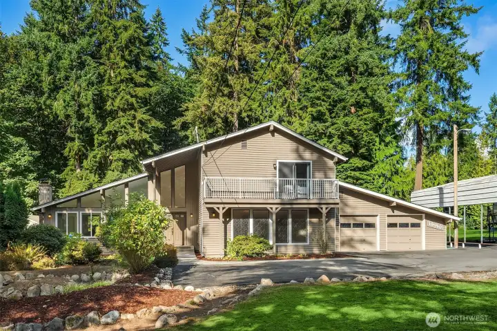 Sited on over one acre, this traditional tri-level home is searching for a new owner.