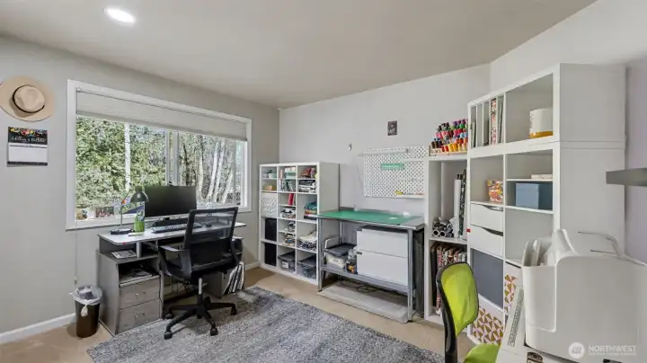 Upper-level guest room #2 designed to adapt to your lifestyle and needs.