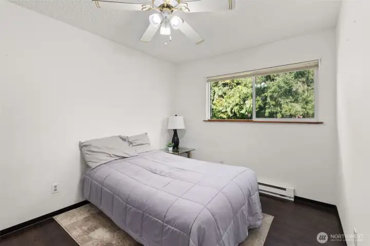 Bed 2 (end of hall, left)