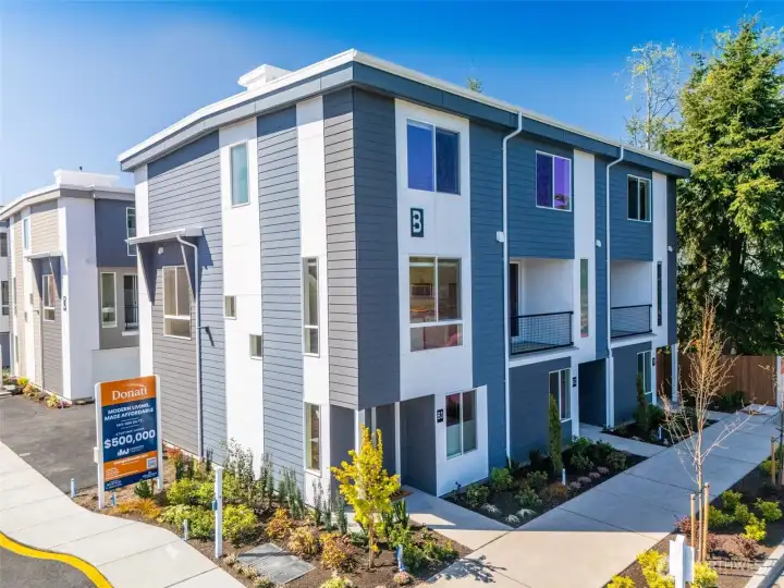 Welcome to Donati, a community of new townhomes where modern living is made affordable!