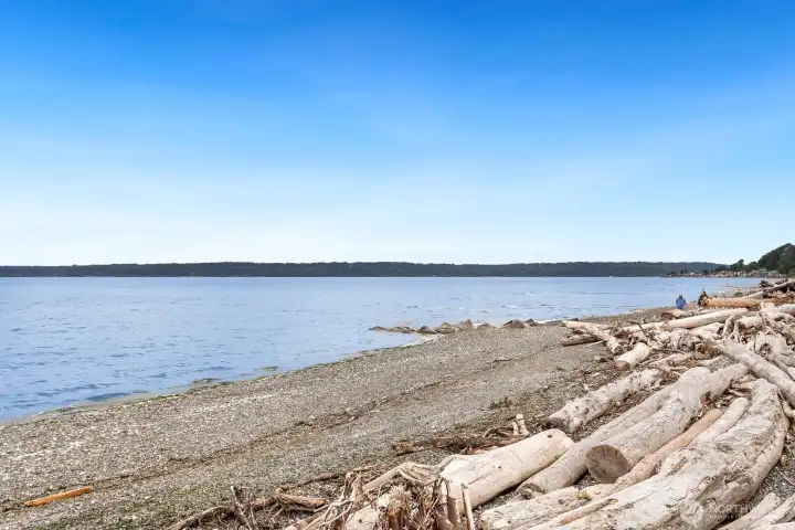 Beautiful views at The Cove/Lot A in Normandy Park. $75/year membership fee is already paid in full for 2026.