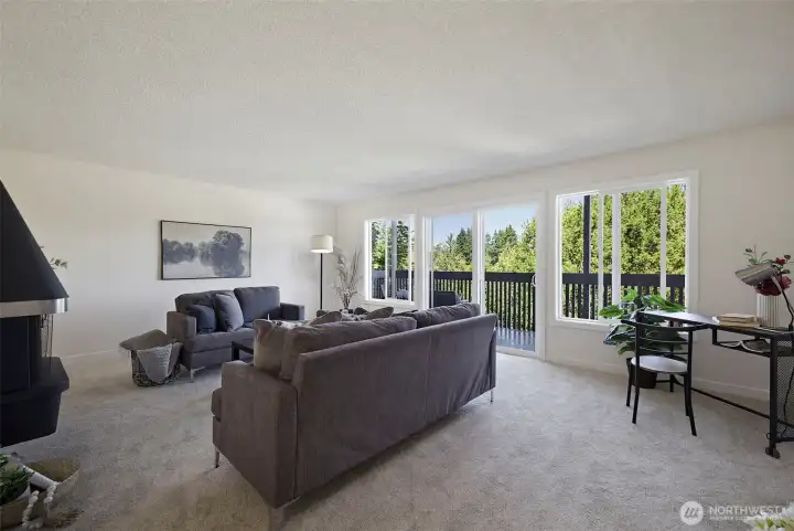 Living Room Looking North East
