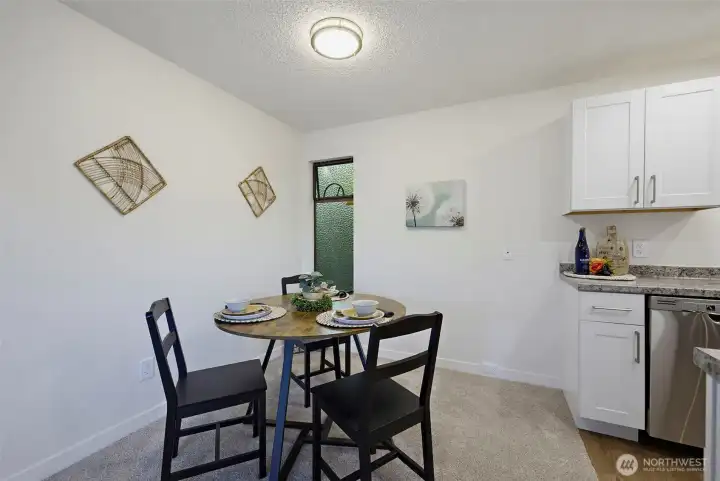 Dining Nook Next to Kitchen
