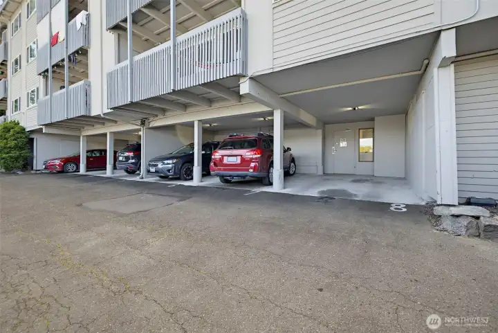 Parking Slot 8 is Unit 24's