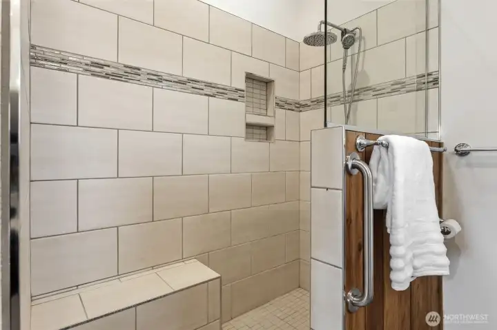 Primary 3/4 Bathroom