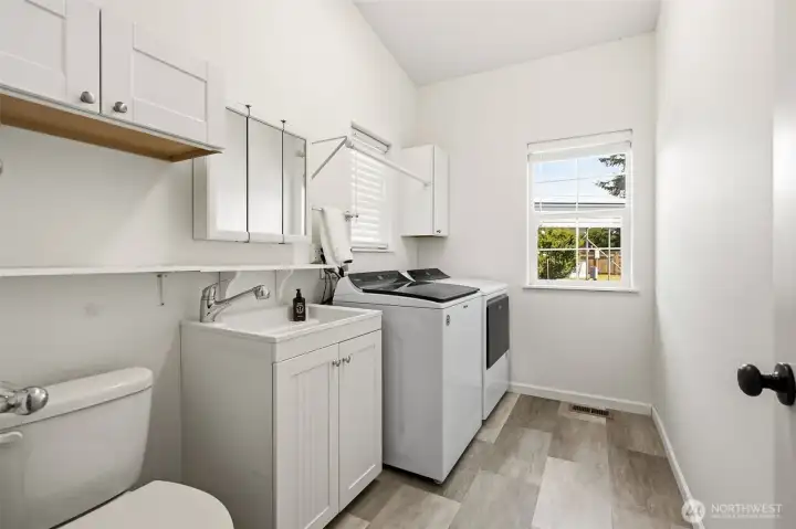 Main House Laundry & Half Bath