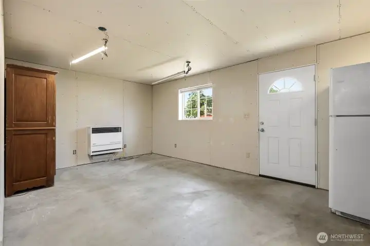 In Shop: Partially Finished ADU with Kitchenette area and 3/4 bathroom