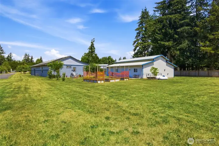 Plenty of space to extend the garden, landscape, and so much more!